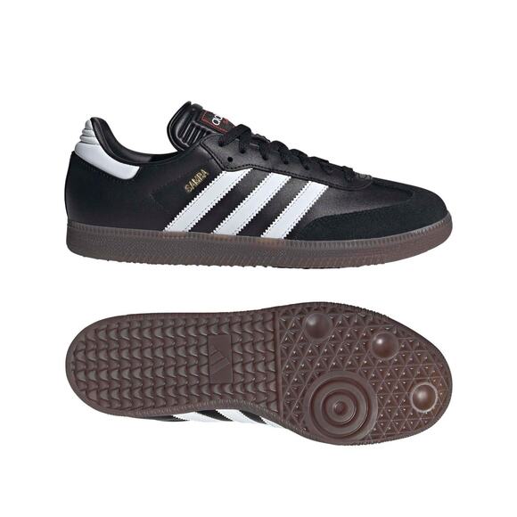 Adidas Unisex Samba Indoor Soccer Shoes Black White Red Size 10 Men 11 Women New main image 6